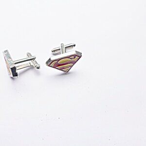 🔹️Superman Cuff Links
